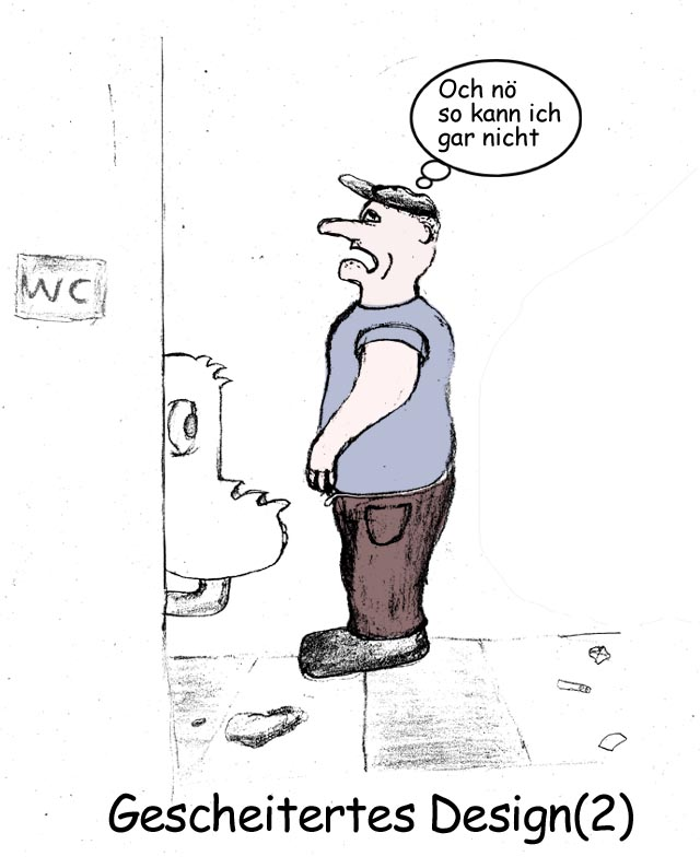 Cartoon: Gescheitertes Design(2) 1