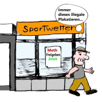 Cartoon: crack(?) 1