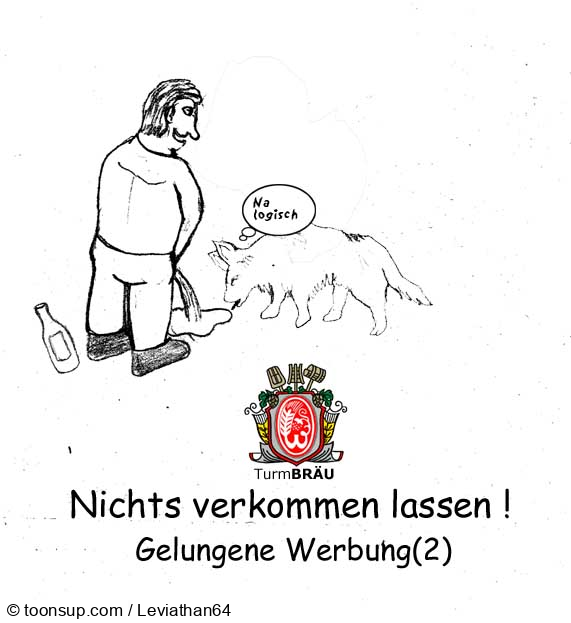Cartoon: gelungene werbung 1