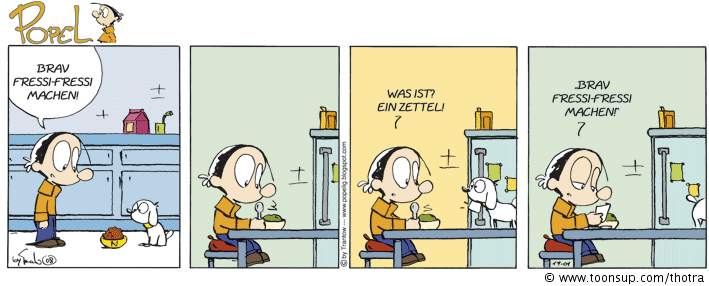 Comic: POPEL-Fressi machen 1