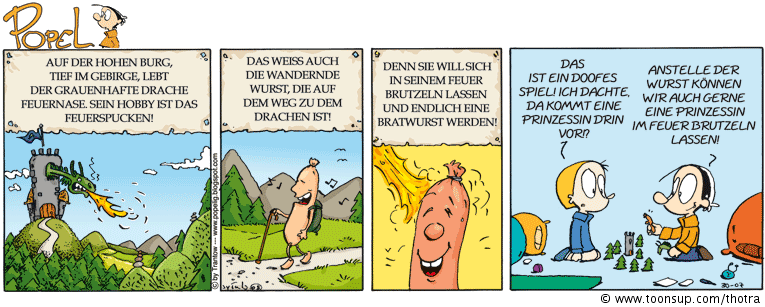 Comic: POPEL Brutzeln 1