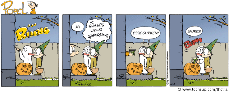 Comic: POPEL Süßes oder Saures 1