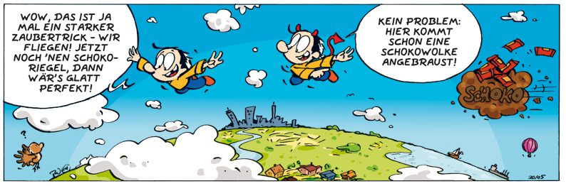 Comic: POPEL Zaubertrick 1
