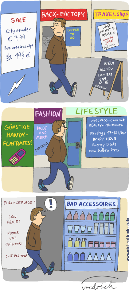 Comic: Werbung geht nur englisch 1