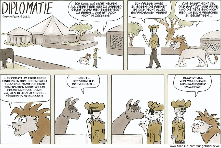 Comic: Diplomatie 1