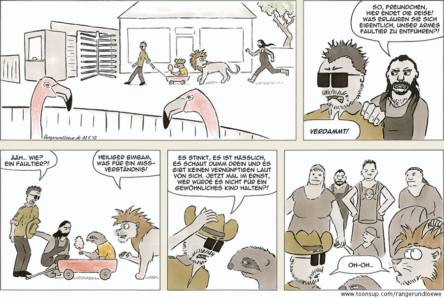 Comic: Faultier auswildern 3 1
