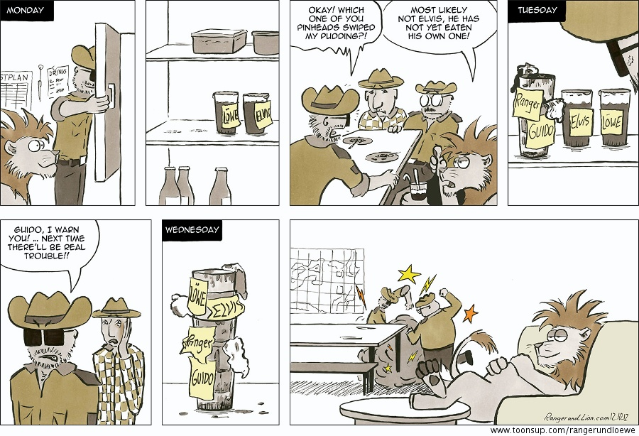 Comic: The Pudding Thief 1