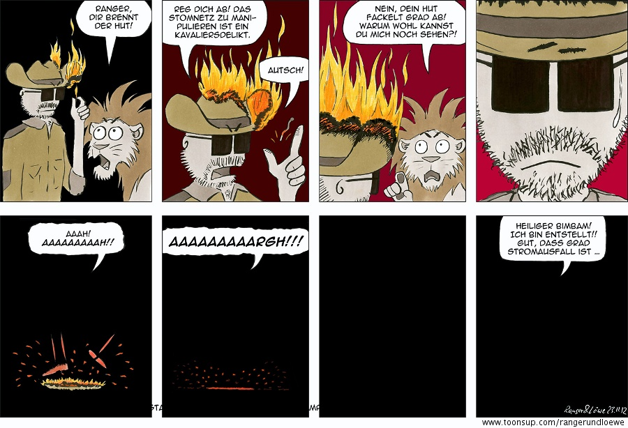 Comic: Dir brennt der Hut! 1