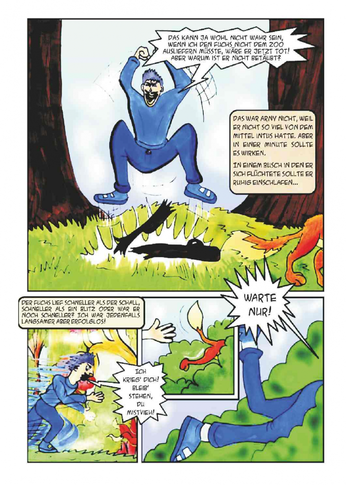 Comic: Die Hunter-Verschwörung 1: Füchse, Aliens und Verschwörungen 5