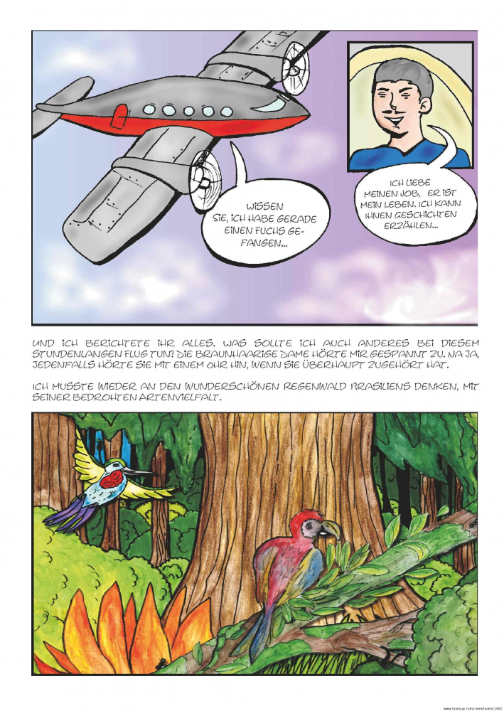 Comic: Die Hunter-Verschwörung - Hunter der Pechvogel 2