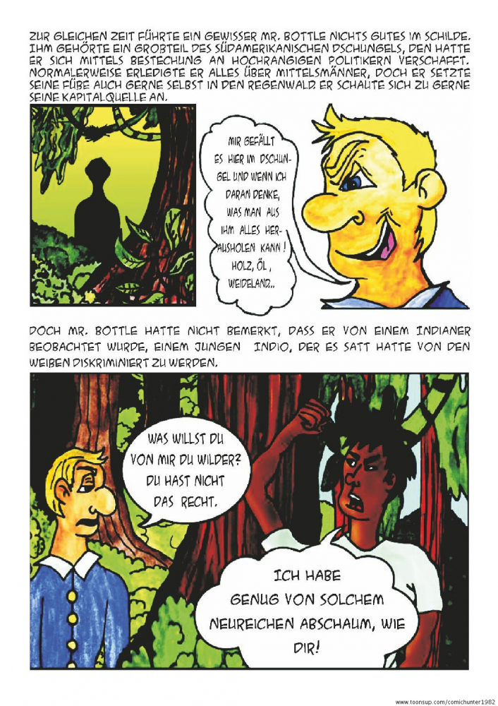 Comic: Die Hunter-Verschwörung - Hunter der Pechvogel 3