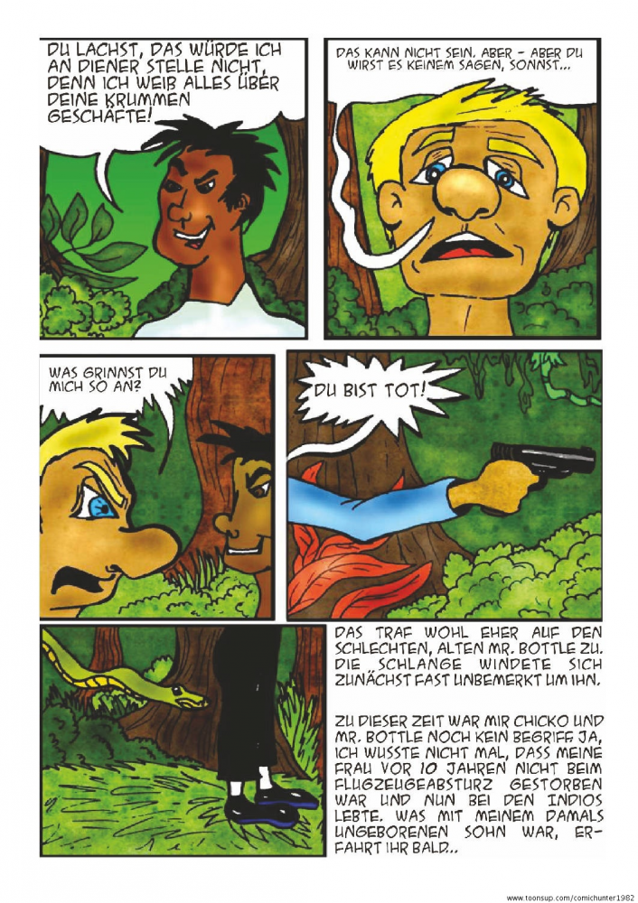 Comic: Die Hunter-Verschwörung - Hunter der Pechvogel 4