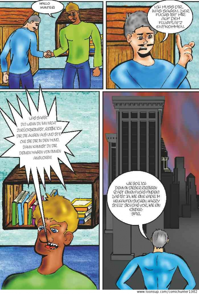 Comic: Die Hunter-Verschwörung - Hunter der Pechvogel 6