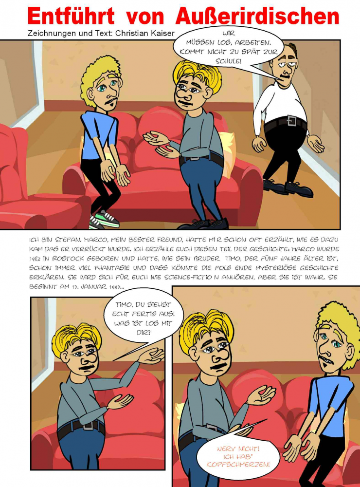Comic: Marcos verrücktes Leben - Nichts ist wie es scheint 1