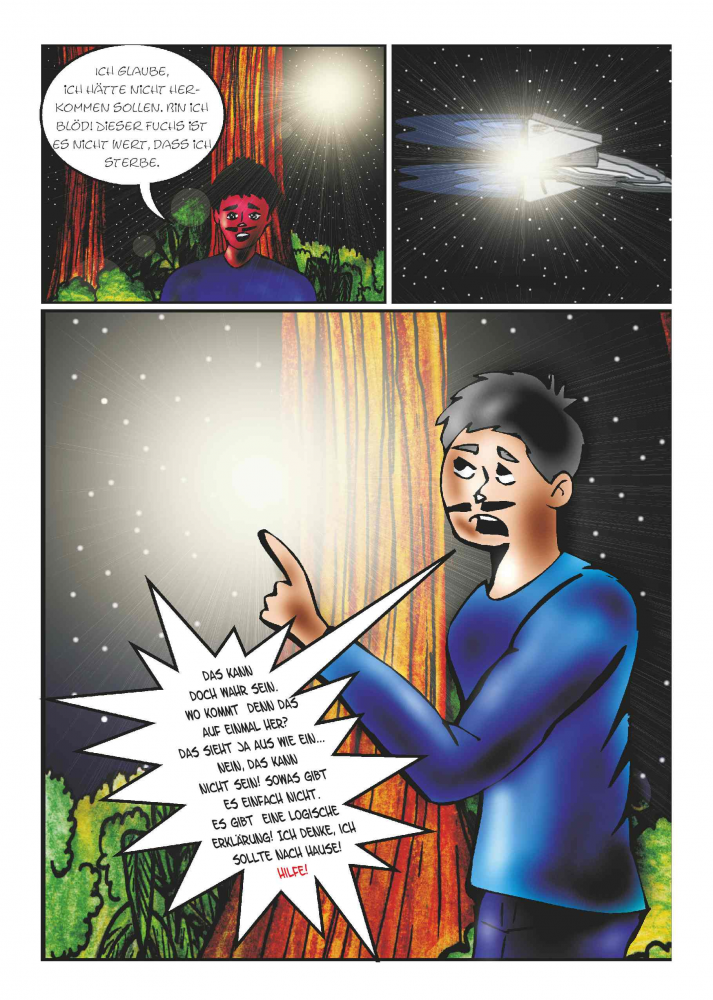 Comic: Die Hunter-Verschwörung - Kontakt! 1