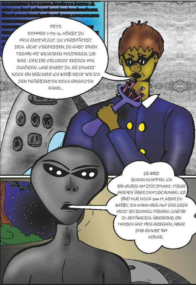 Comic: Die Hunter-Verschwörung - Kontakt! 2