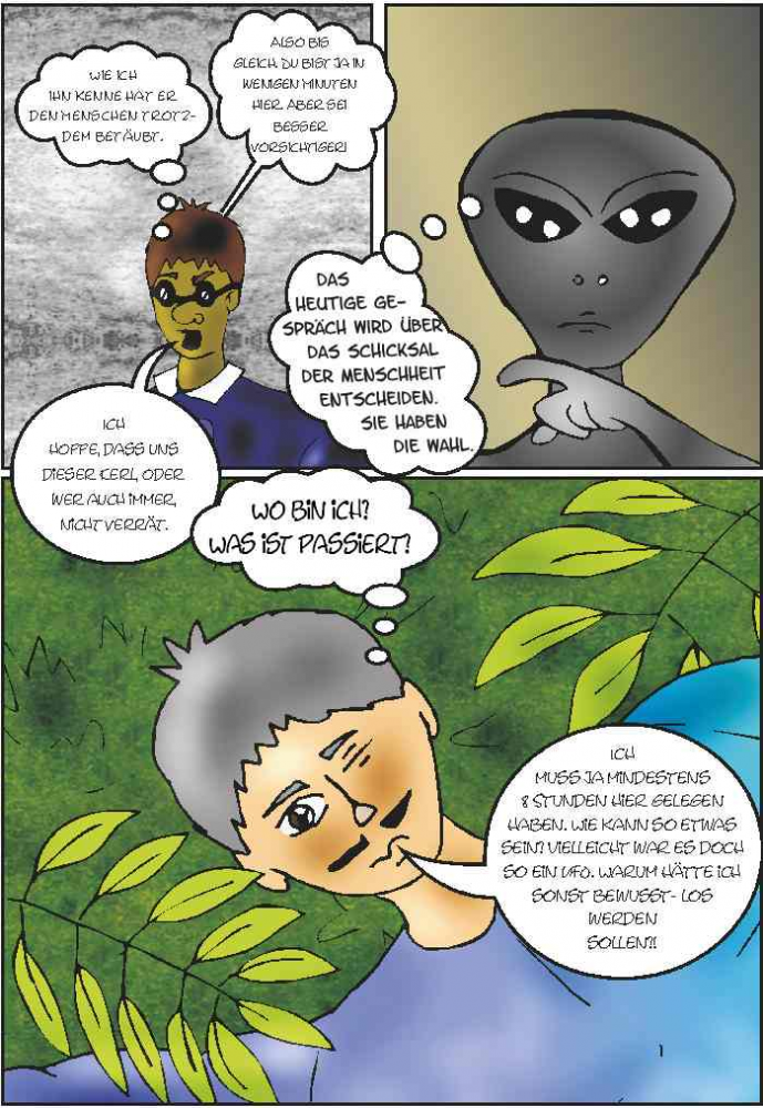 Comic: Die Hunter-Verschwörung - Kontakt! 3