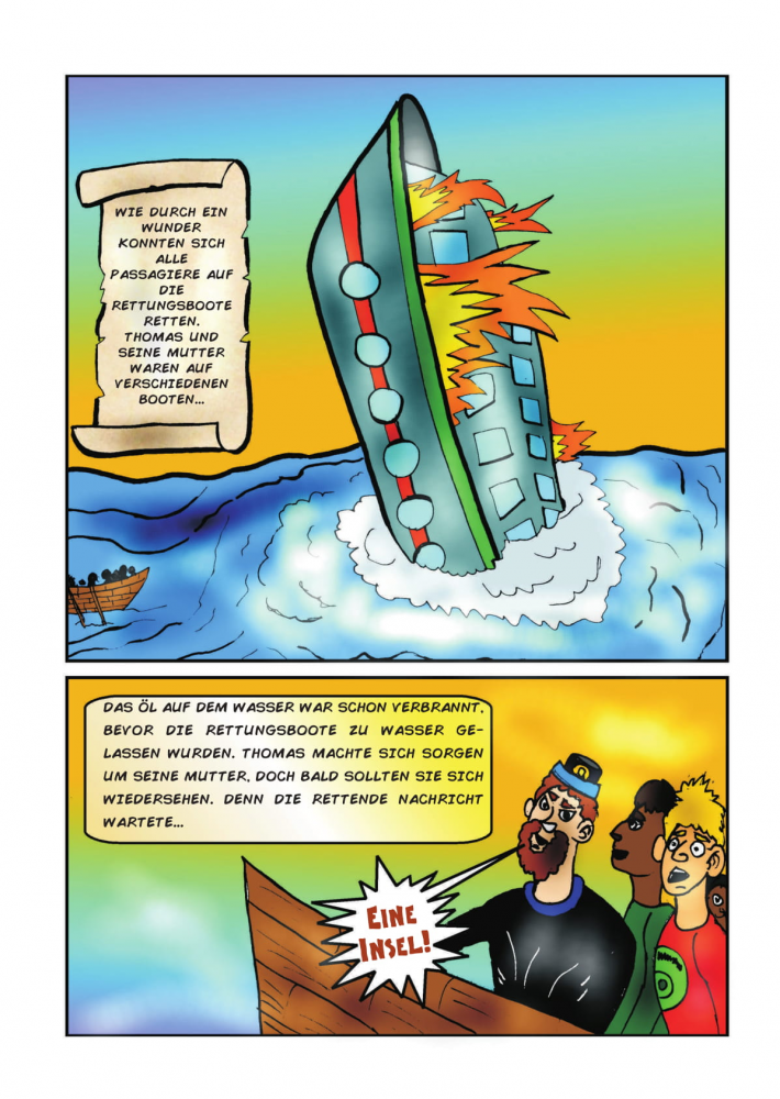 Comic: Eine tierische Freundschaft - Das sinkende Schiff 2