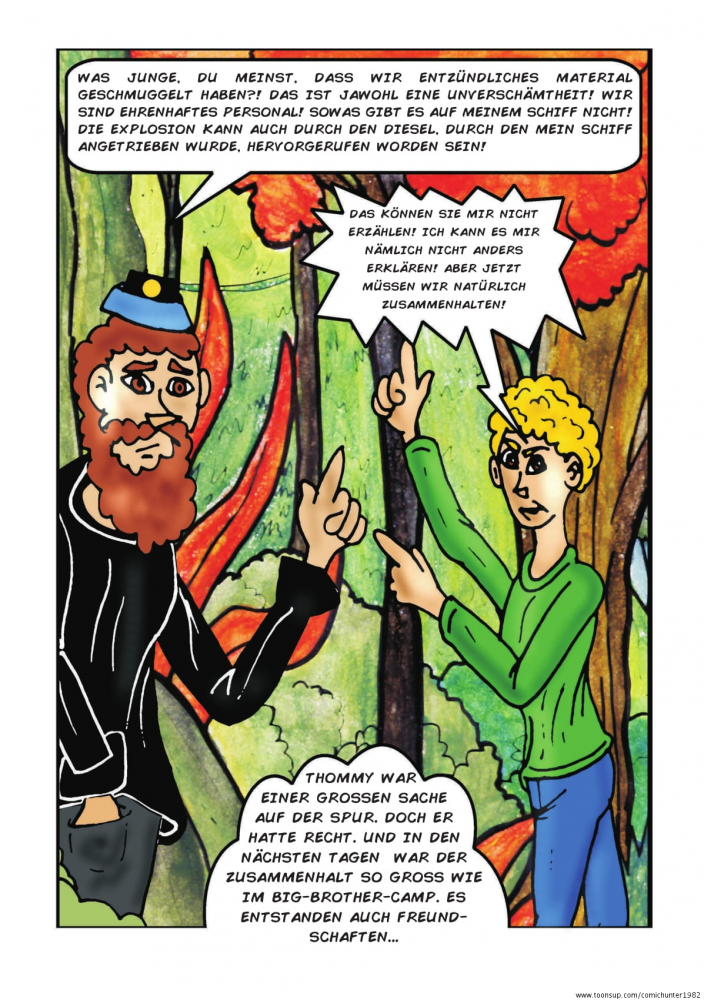 Comic: Eine tierische Freundschaft - Das sinkende Schiff 4
